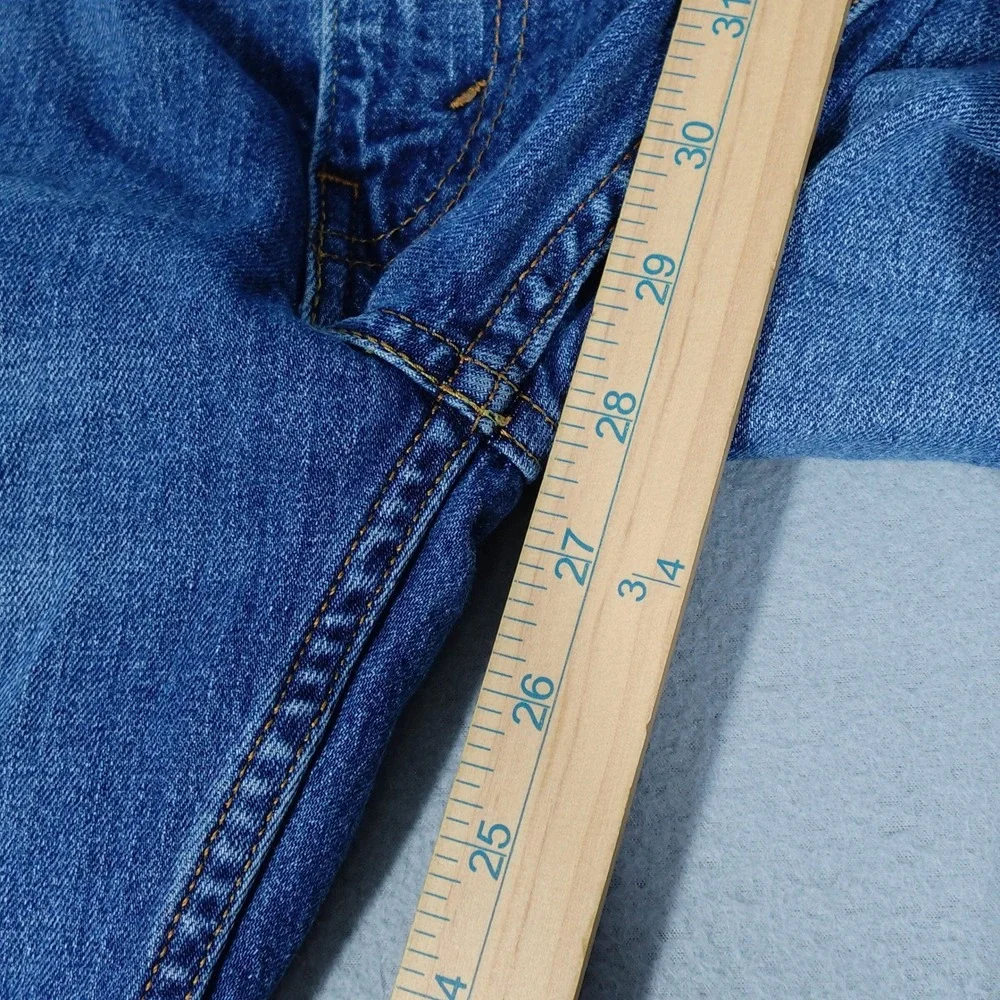 Levi's 527 Jeans Mens 36x32 Blue Slim Bootcut Denim Casual Workwear